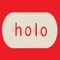 logotipo holo vibe logotipo