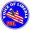 logotipo voice of liberia vol logotipo