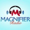 magnifier radio logo
