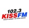 logotipo 102 3 kiss fm logotipo