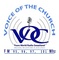 logo voice of the church fm vocfm logo