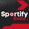 sportify gym weight training 115 bpm logo