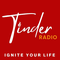 tinder radio party logo