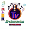 logotipo tv restauracion radio logotipo
