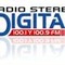 stereo digital 100 1 fm logo
