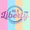 logo 92 3 liberty fm logo