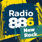 radio 88 6 new rock logo