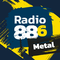 radio 886 metal logo