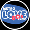 logo metrocast love 80s logo