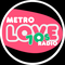 logo metrocast metro love 70s logo