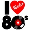 i love radio 80s logo