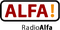 logo radio alfa logo