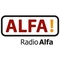 logo radio alfa skive logo