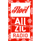 logo allzic radio noel hipster summer logo