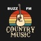 λογότυπο buzz fm buzz fm country music λογότυπο