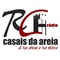 logotipo radio casais da areia obidos logotipo