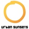 urban sunsets radio station logotyp