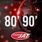 radio jat 80s 90s logo