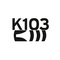 k 103 goteborgs student radio logo