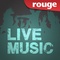 logo rouge live music logo