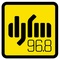 λογότυπο djfm 96 8 λογότυπο