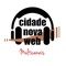 logo radio cidade nova web gospel logo