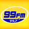 logo radio clube 99 7 fm logo