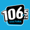 logo radio cultura 106 5 fm logo