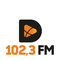 logo radio divinopolis 102 3 fm logo