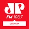 logo radio jovem pan fm uberaba logo