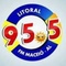 logo radio litoral 95 5 logo