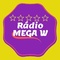 logo radio mega w logo