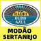 logo radio ouro azul fm sertanejo logo