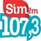 logo radio sim aracruz 107 3 logo