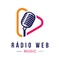 logo radio web music logo