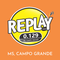 logo replay campo grande logo