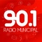 radio municipal 90 1 fm logo